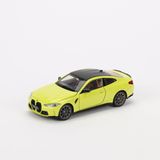 Vardem 1:24 Ölçek Bmw M4 Sesli Işıklı Kapısı Kaputu Açılan Stantlı Model Araç Sarı