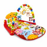 VARDEM Bebek Oyun Halısı, Piyanolu ve Ördek Figürlü Aktivite Halısı, Oyuncak Askılı Bebek Jimnastik Merkezi, Sesli Müzikli Bebek Gelişim Oyuncağı VRD107668