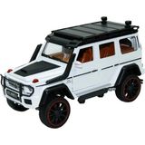 Vardem Çek Bırak 1:22 Ölçek 22 cm Sesli ve Işıklı Oyuncak Jeep Modeli HCL-901A Beyaz - 21,9 x 11,4 x 9,8 cm