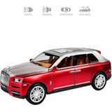 Vardem Çek Bırak 1:22 Ölçek 22 cm Sesli ve Işıklı Oyuncak Suv Araba HCL-806A Kırmızı - 22,2 x 9,5 x 7,7 cm