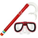 Vardem Çocuk Maske Şnorkel Set Kartela M301S01 - Kırmızı