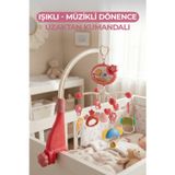 Vardem Işıklı Müzikli Kumandalı Bebek Dönencesi Bıb-698-85 Pembe