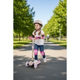Vardem Işıklı Scooter 3 Tekerlekli Pembe Renkli 3+ Yaş İçin Yükseklik Ayarlı Özellikli Set - Yok