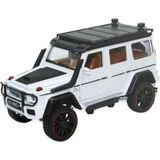 Vardem Kutulu Çek Bırak 1:22 Sesli ve Işıklı Jeep - Beyaz