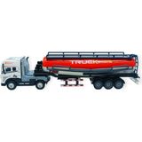 Vardem Metal Tır 1:24 - Sesli Işıklı Tanker Tır 39 cm - Beyaz Kafa - Çok Renkli