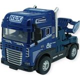 Vardem Metal Tır 1:24 - Sesli Işıklı Tır 13 cm - Lacivert