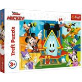Vardem Oyuncak 14351 Maxi Mickey Mouse 24 Parça Çocuk Puzzle