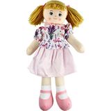 Vardem Oyuncak 50 cm Bez Bebek AY950B - Lila