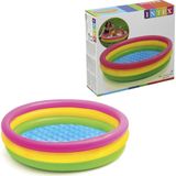 Vardem Oyuncak 57412 Sunset Bebek Havuz 114X25 Hafif Taşınabilir Güvenli Malzeme - Mavi - 3 Yaş
