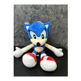 VARDEM OYUNCAK 60cm Sonic Peluş Dev Boy 50cm Boom Hedgehog Arkadaşları Figür Peluş Oyuncak