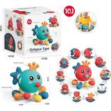 Vardem Oyuncak BIB6033 10 In 1 Dıs Kasıyıcılı Ahtapot - Çok Renkli