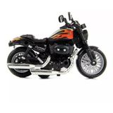 Vardem Oyuncak Çek Bırak1:14 Die-Cast Clasic Motosiklet - Alev Desenli