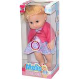 Vardem Oyuncak ERP-68075 Türkçe Konuşan Melis Bebek - Pembe