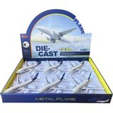 Vardem Oyuncak HW-180 2830 BLUE CB IŞIKLI SESLİ METAL YOLCU UÇAĞI