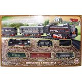 Vardem Oyuncak JHX3308 Kut 19 Pcs Classıc Tren Set