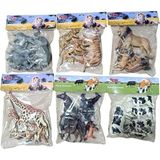 Vardem Oyuncak SH-P9904-07AL 6 Ast 7pcs Aslan-Kaplan-Zürafa-Inek-Fil(Belirtilen Fiat, Tekli Satış Için Adet Fiatıdır.)