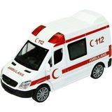 Vardem Oyuncak TIN-588A-AMB Işıklı ve Sesli Çekbırak Oyuncak Araba Metal 1 Adet Ambulans Modeli 30 Amb