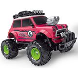 Vardem Oyuncak Uzaktan Kumandalı Full Fonksiyon 1:18 Şarjlı 2.4g Sevimli Off-Road Mini Araba - Kırmızı