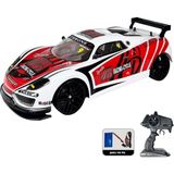 Vardem Oyuncak Uzaktan Kumandalı Full Fonksiyon 2.4g 1:10 Şarjlı High Speed Drift Araba - Kırmızı - Beyaz