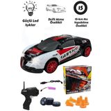 Vardem Oyuncak Vardem Işıklı Uzaktan Kumandalı Full Fonksiyon 2.4G Şarjlı 1:24 Drift Atan Araba RC Yarış Arabası 15+km Hız