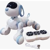 Vardem Oyuncak Vardem Monsterçocuk - Uzaktan Kumandalı Şarjlı Akıllı Köpek Interaktif Eğitici ve Eğlendirici Robot Oyuncak Kumandalı - Mavi