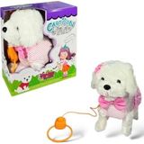 Vardem Oyuncak Vardem Pembe Fiyonklu Tasmalı Hareketli Yürüyen Peluş Köpek Star Kirby Temalı 25 cm Oyuncak