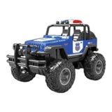 Vardem Oyuncak XFG-989-107 -Vardem Çek Bırak Üstü Açık Bigfoot Off-Road Polis Jeep