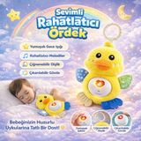 Vardem Sevimli Rahatlatıcı Ördek – Işıklı, Müzikli ve Diş Kaşıyıcılı Uyku Arkadaşı - CİVCİV