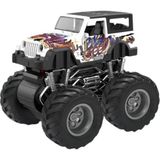Vardem Sürtmeli Işıklı ve Müzikli 1:32 Safari 4x4 Kral Jeep - Beyaz