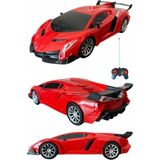 Vardem Toprock Uzaktan Kumandalı Işıklı Araba Full Fonksiyon 1/16 - Kırmızı