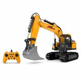 VARDEM Uzaktan Kumandalı 13 Fonksiyonlu Şarjlı Kazıcı, RC Ekskavatör ve Kepçe Oyuncak İnşaat Aracı, Hareketli Kollu Full Fonksiyon Kumandalı İş Makinesi XF-789-414A