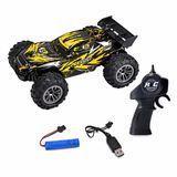 VARDEM Uzaktan Kumandalı Full Fonksiyon 2.4 GHz Şarjlı Işıklı Rapid Araba, RC Kumandalı Spor Yarış Arabası, Çocuklar İçin Şarjlı Hızlı Oyuncak Araç SYR-666-837 (SARI)