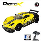 Vardem Uzaktan Kumandalı Full Fonksiyon 2.4g 1:10 Şarjlı High Speed Drift Araba - Sarı - Gri
