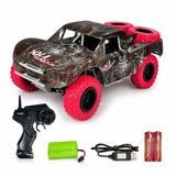 VARDEM Uzaktan Kumandalı Full Fonksiyon 2.4G Şarjlı 1:20 4WD Drift Araba Course, 20+ KM/H Hızlı Off-Road RC Araç, Büyük Dişli Lastikli, USB Şarj Kablolu Oyuncak Araba - HB-DK2001-02-03 (Kırmızı)