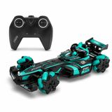VARDEM Uzaktan Kumandalı Full Fonksiyon 2.4G Şarjlı Buharlı Işıklı F Yarış Arabası, RC Formula Model Spor Araç, Kumandalı Şarjlı Yarış Oyuncak Arabası SYR-666-813 (YEŞİL)