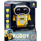 Vardem Uzaktan Kumandalı Full Fonksiyon Şarjlı 2.4g Robot-araba Sarı Renksiz