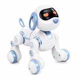 VARDEM Uzaktan Kumandalı İnteraktif Şarjlı Akıllı Köpek, Dokunmatik Sensörlü Işıklı Robot Köpek, Dans Eden Yürüyen Programlanabilir Oyuncak Robot Pet GAW-6601