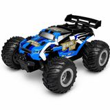 VARDEM Uzaktan Kumandalı Off Road Araba, 2.4G Full Fonksiyon 1:18 Şarjlı RC Araç, Işıklı High Off Road Oyuncak, 2WD Büyük Tekerlekli Kumandalı Arazi Aracı,Şarjlı Oyuncak Araba, DS-1258(A) (MAVİ)