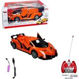 Vardem Uzaktan Kumandalı Şarjlı Işıklı Wild Sport Kapıları Açılan Araba VR-1383-9A Turuncu