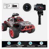 Vardem Uzaktan Kumandalı Wifi Kameralı Off-Road Yarış Arabası - 7.4V Şarjlı, Canlı Görüntü Aktarımlı Canavar Kamyon - Kırmızı