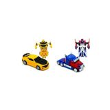 Vardem Yıldırım Oyuncak Dönüşen Bumblebee Optimus Prime Çek Bırak Robot Transformers Oyuncak Arabalar