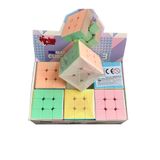 Vardem ZEKA KÜPÜ 3X3 PASTEL RENKLER KALİTELİ TUTUŞ VE DOKUNUŞ ZEKA GELİŞTİRİCİ
