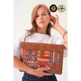 Vardo Helene '' Macbook Pro-Air 14-13 inç Deri Laptop & Evrak Çantası