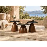 Varello 631 3’Lü Yuvarlak Orta Sehpa-1. Parça: 70 × 70 × 38 Cm 2. Parça: 60 × 60 × 49 Cm 3. Parça: 45 × 45 × 52 Cm