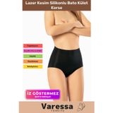 Varessa Özel Seri İz Göstermeyen Kaymaz Dikişsiz Popo Kaldıran Toparlayıcı Lazer Kesim Silikonlu Bato Korse