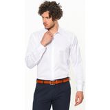 Varetta Erkek Beyaz Dar Kesim Slim Fit Düz Uzun Kol Gömlek