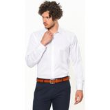 Varetta Erkek Beyaz Slim Fit Uzun Kol Gömlek - 2XL
