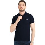 Varetta Erkek Kuzguni Siyah Regular Kesim Polo Yaka Erkek Tişört - 8XL