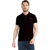 Varetta Erkek Siyah Polo Yaka Yazlık Pamuklu Kısa Kollu T Shirt - 3XL