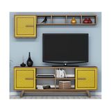 Variant Ayla Ceviz-Sarı Tv Ünitesi
